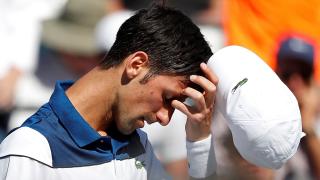 Serbian tennis player Novak Djokovic